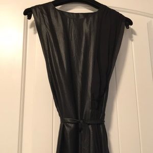 By Malene Birger Black Structured Zaunders Dress